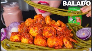 Download lagu ASMR SPICY FRIED EGG BALADO   PRAWN   MILO   ONION   RICE | TELUR BALADO INDONESIA 咀嚼音 먹방 mp3