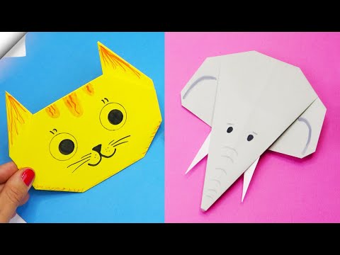 6 DIY paper crafts Moving paper TOYS Easy paper crafts