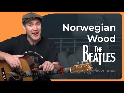 Norwegian Wood Guitar Lesson | The Beatles