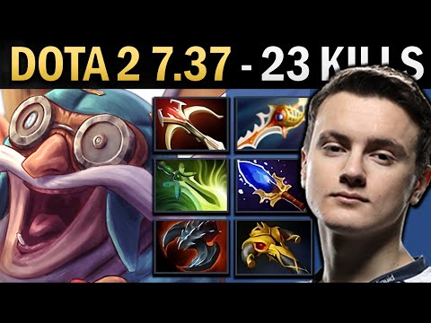 Gyrocopter Gameplay Miracle with 23 Kills and Rapier - Dota 2 7.38