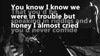 Jilted Lovers &amp; Broken Hearts (Lyrics)- Brandon Flowers