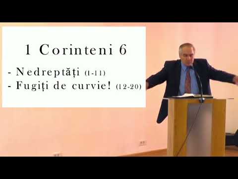 1 Corinteni 6:1-11  - Valentin Ghica - De ce nu suferiti paguba?