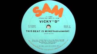 Vicky &quot;D&quot; - This Beat Is Mine (Instrumental) [Sam, 1981]