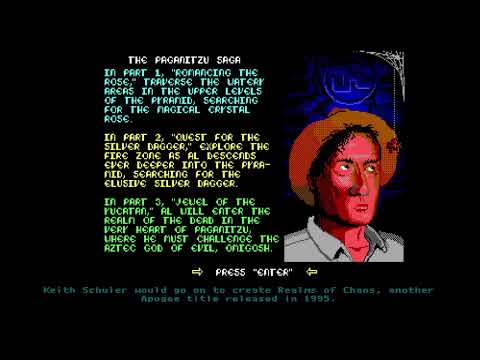 Paganitzu stream (Apogee, 1991, DOS) with commentary