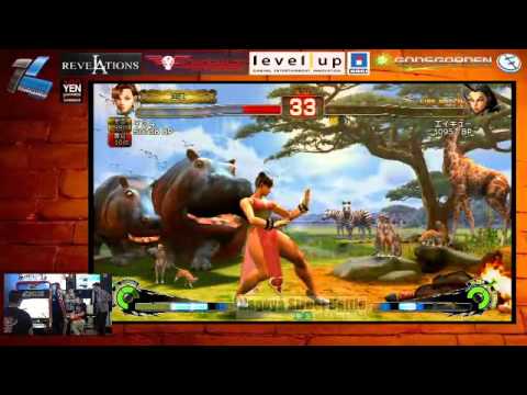 SSF4 AE: Y24 (Chun-Li) vs Rose - NSB25 Blocks