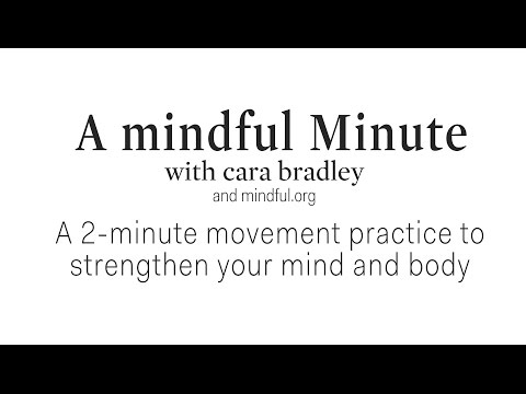 2-Minute Mindful Movement Practice