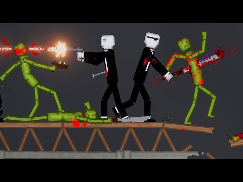 Melon Playground Vs People Playground On The Bridge