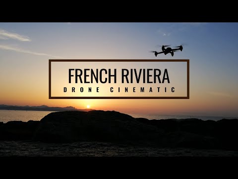 French Riviera Drone