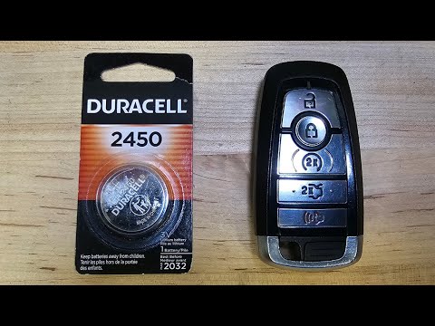 2017-2023 Ford Key Fob Battery Replacement - Easy do it yourself!