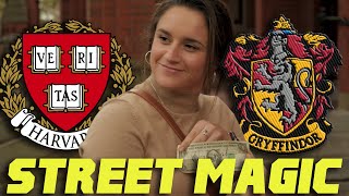 Magician Turns Harvard into Hogwarts