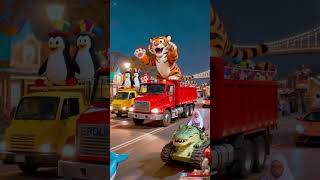 Download lagu Takbiran Takbir parade around the tiger mascot #takbiran #eid #viralvideo #animation mp3
