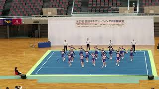 クラブチームMTG SUNNY SOLDIERS 西日本チアリーディング選手権大会
