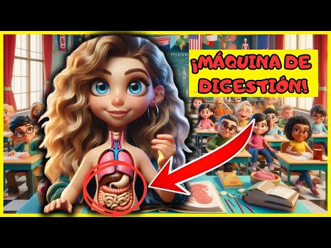 🍽️ El Viaje de la Comida: Cómo Funciona el Aparato Digestivo para Niños