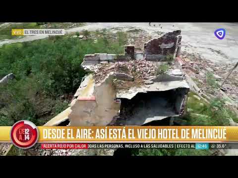 El viejo hotel de melincué tras la sequía histórica