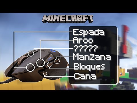 SoyCubo - MINECRAFT PERO uso un MOUSE PROFESIONAL || Minecraft PVP || Mouse CAM