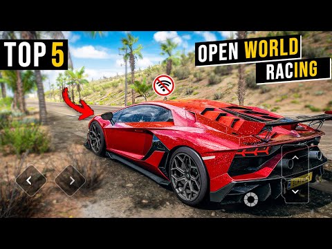 Top 5 OFFLINE OPEN WORLD Car Games Like Forza Horizon For Android & iOS 2026