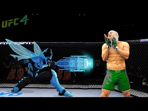 UFC4 | Blue Beetle vs. Old Bruce Lee - EA sports UFC 4