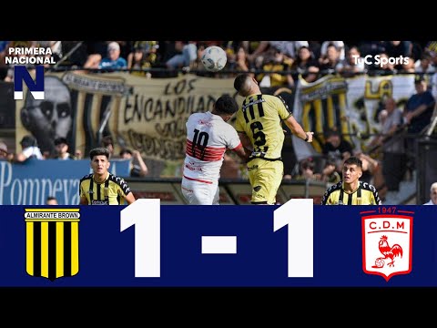Almirante Brown 1-1 Deportivo Morón | Primera Nacional | Matchday 10 (Zone B)