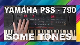 Video thumbnail for *DEMO yamaha PSS 790 / demonstration of some tones by Fernando Costalonga - Keyboards, Synthesizers...