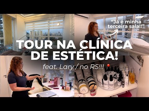 TOUR NA CLÍNICA DE ESTÉTICA ft. Lary Camargo