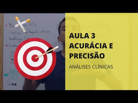 FUNDAMENTOS EM ANÁLISES CLÍNICAS - AULA 3 (ACURÁCIA E PRECISÃO)