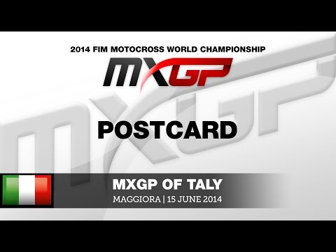 MXGP of Italy 2014 Postcard - Motocross