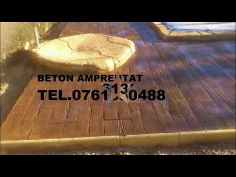 BETON AMPRENTAT LUPOAIA  0761350488 VALCEA