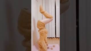 TikTok プランクチャレンジ 胸ちら ?3