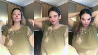 Download lagu BIGO||LIVE NEW UPDATE Asian beautifull momst3p baju hijau dengan buah segar yahudd mp3