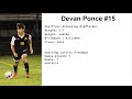 Devan Ponce Freshman highlights