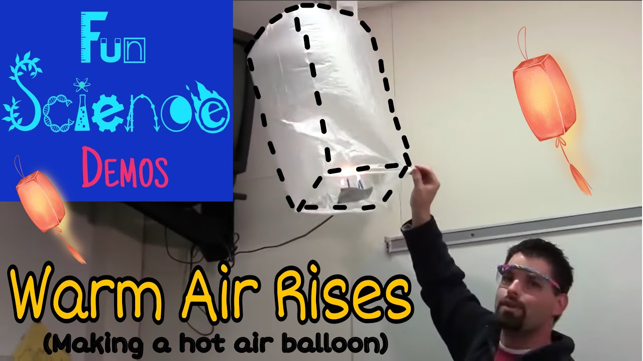 Warm Air Rises (Making a Hot Air Balloon)