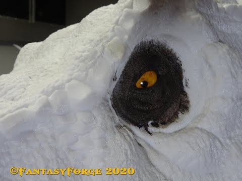Inserting the T-Rex eyes Part 4
