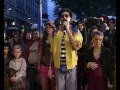 Borat (Sacha Baron Cohen) sings the Kazakhstan ...