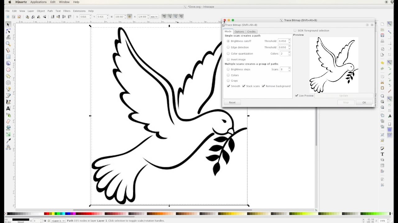 Graphics Tutorial: Bitmap to Vector Image Conversion