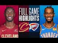 CAVALIERS at THUNDER | FULL GAME HIGHLIGHTS | November 8, 2023