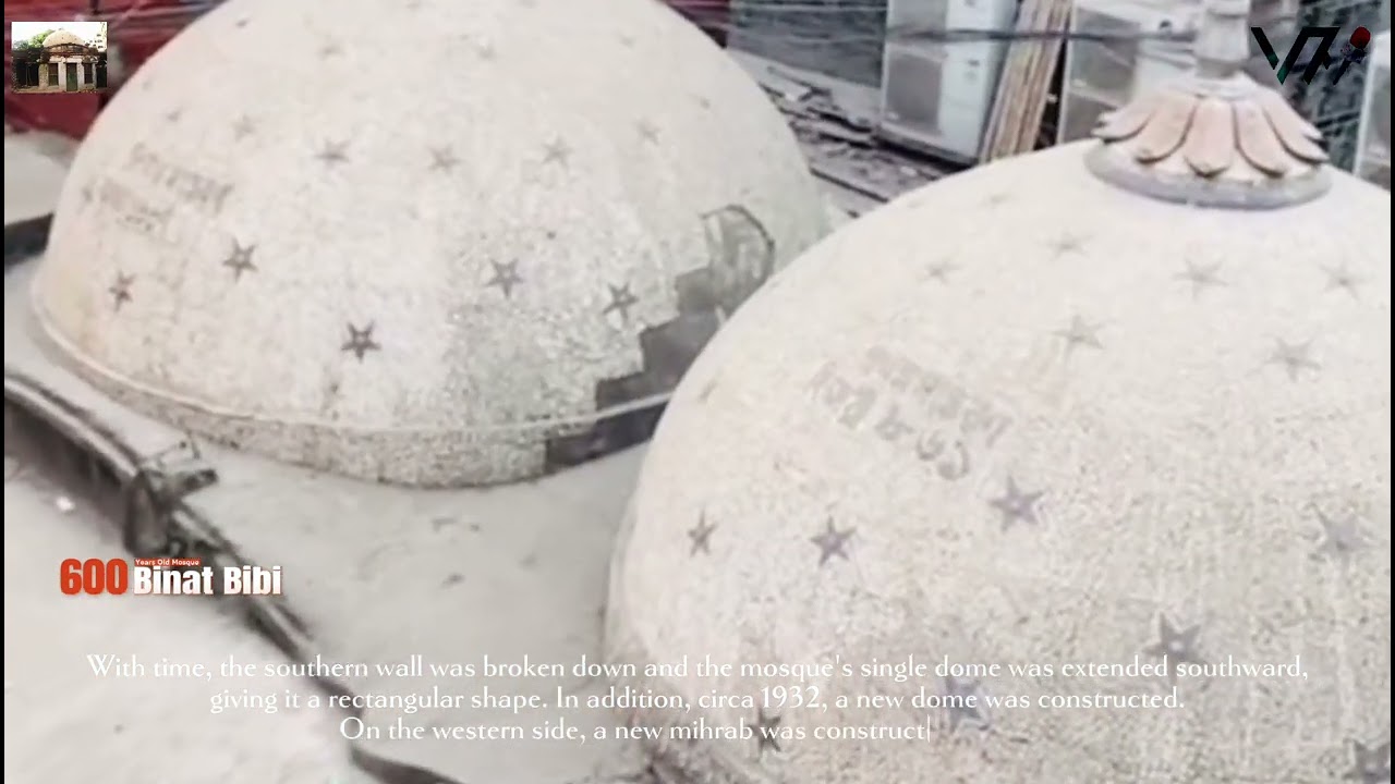 600 Years old Binat Bibi Mosque in Dhaka