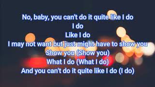 Christina Aguilera - Like I Do ft. GoldLink [ Official Song ] Lyrics / lyrics video