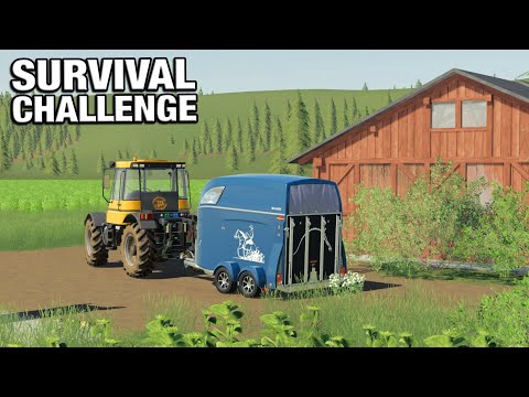 BUYING MORE HORSES - Survival Challenge No Mans Land FS19 Ep 68