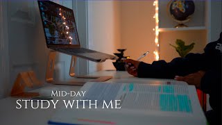 45-Minute Study With Me | Rain 🌦 + Background noise / ASMR )