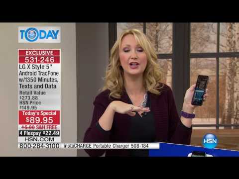 HSN | HSN Today: Electronic Connection featuring TRACFONE 01.27.2017 - 08 AM