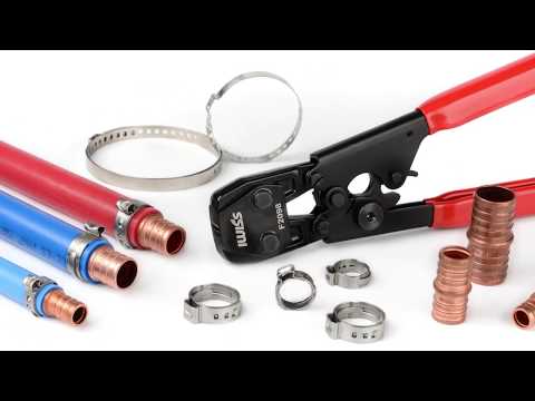 IWISS PEX Clamp Cinch Tool Crimping Tool Crimper for Stainless Steel Clamps from 3/8"to 1"