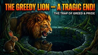 The Greedy Lion’s Shocking End | How a Rabbit Outsmarted a King