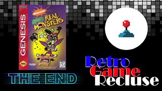 Aaahh Real Monsters (1995) Sega Megadrive Genesis ending [Retro Gaming]