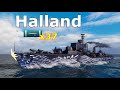 World Of WarShips Halland 2 Kills 253K Damage
