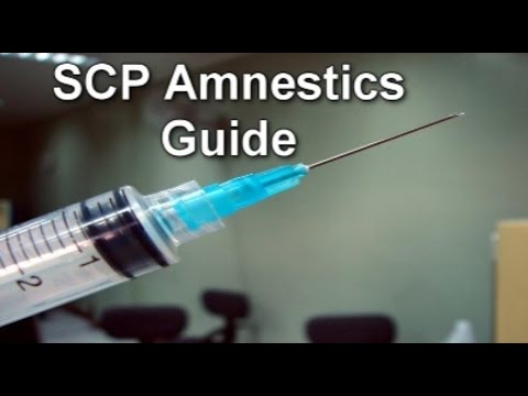 SCP Decoded Lore: Amnestics Use Guide