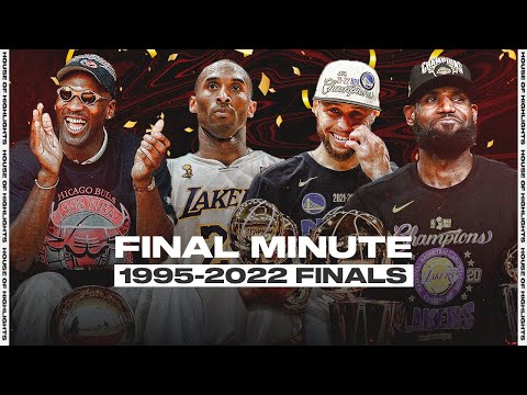 The Last Minute of the Last 28 NBA Finals (1995-2022)