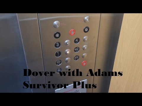[EL] 1989 Dover Hydraulic Elevators with Adam Buttons at ASU Peacock Building (Boone, NC)