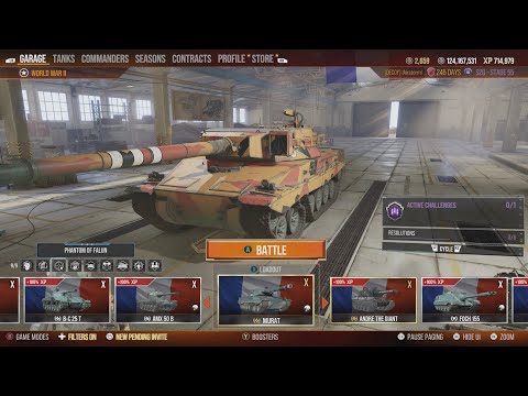 3rd Mark - Projet Murat | World Of Tanks Console