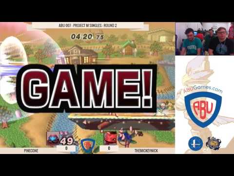 ABU 007 - Mario is Top Tier: Pinecone (Samus) Vs. TheMickeyNick (Ivysaur) - PM Winners Round 2
