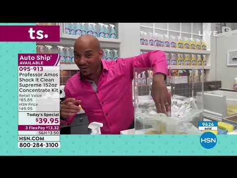 HSN | Spring Cleaning featuring Professor Amos 03.15.2021 - 03 PM